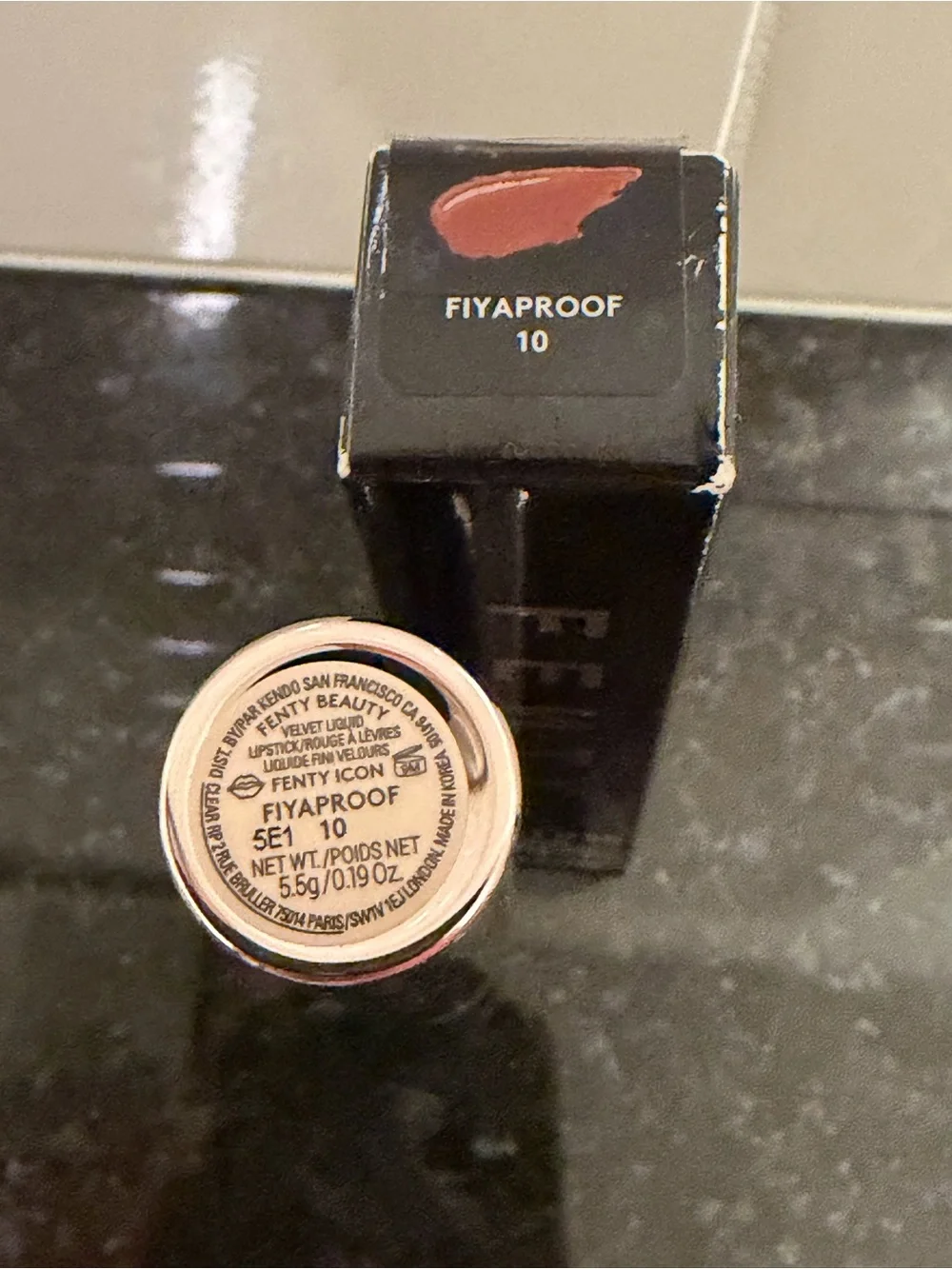 Fenty Beauty Fenty Icon Velvet Liquid Lipstick – 10 Fiyaproof - New in Box